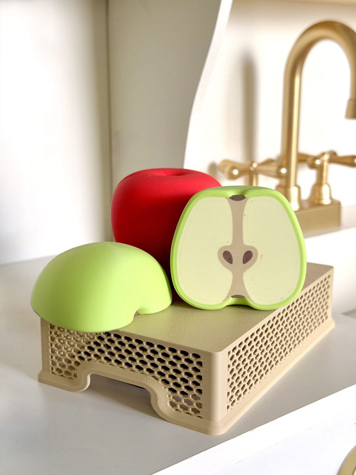 Magnetic Apple - Montessori Toy