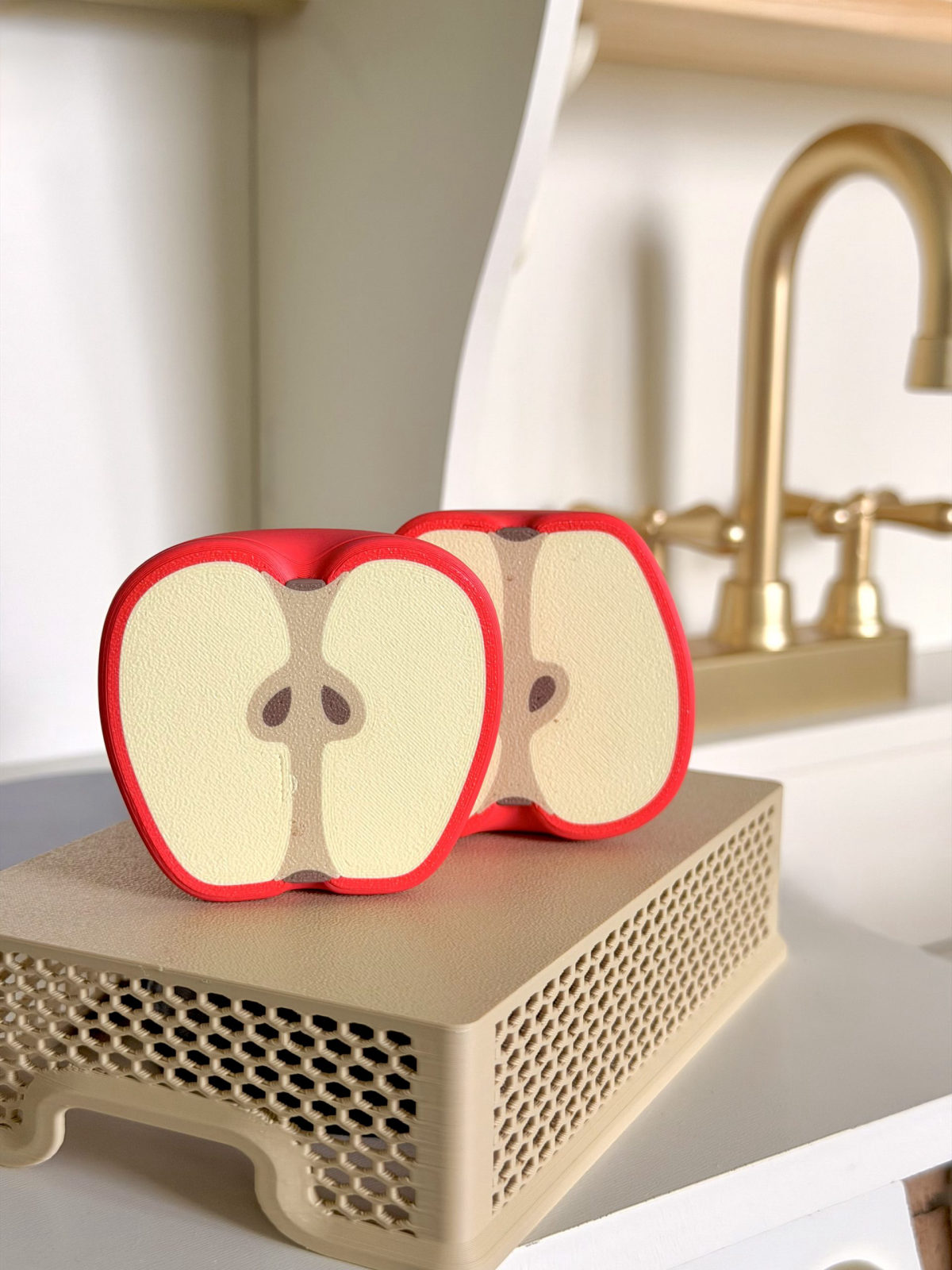 Magnetic Apple - Montessori Toy
