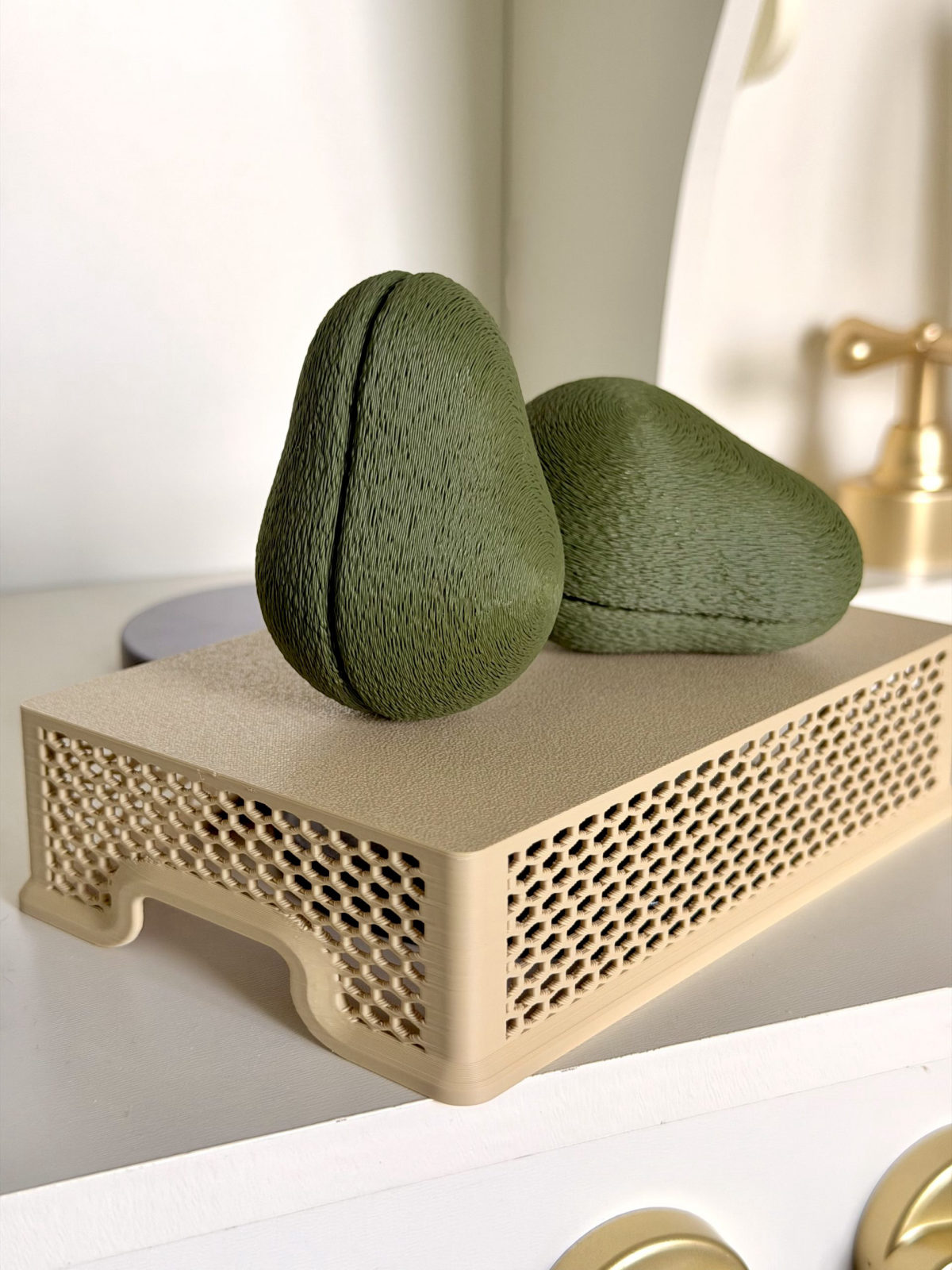 Magnetic Avocado - Montessori Toy