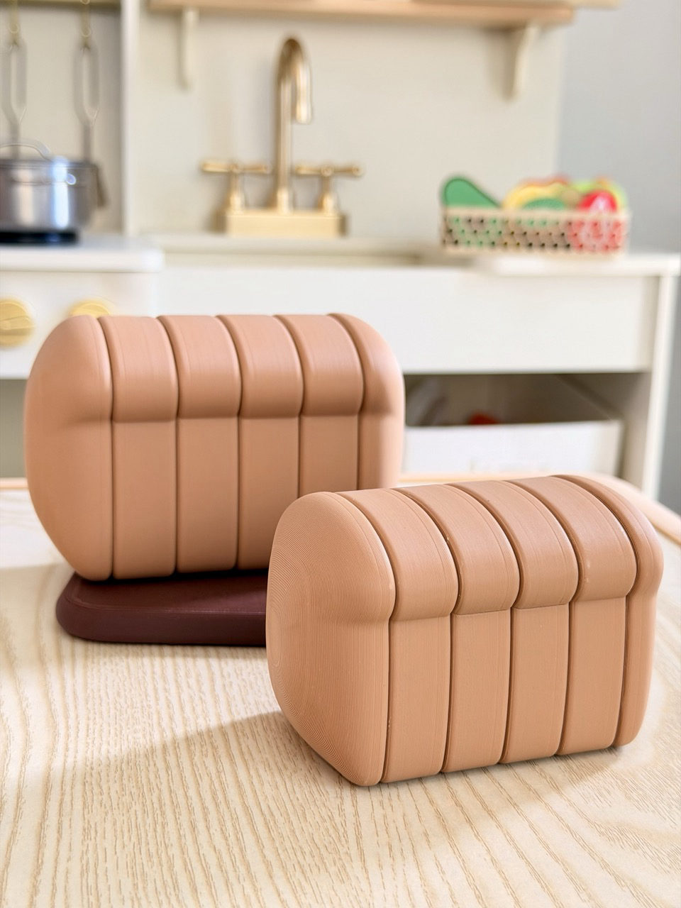 Magnetic Bread - Montessori Toy