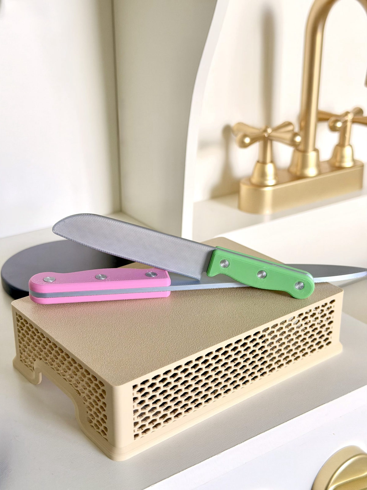Play Knife - Montessori Pretend Play Tool