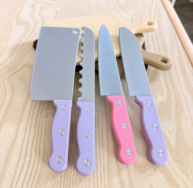 Play Knife - Montessori Pretend Play Tool