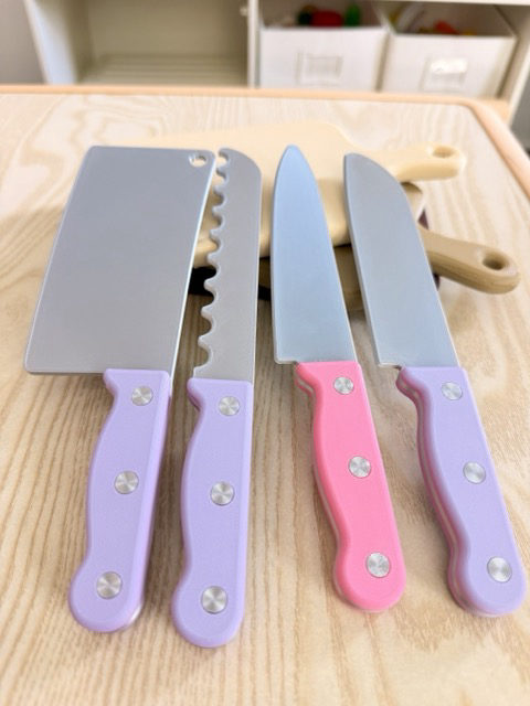 Play Knife - Montessori Pretend Play Tool