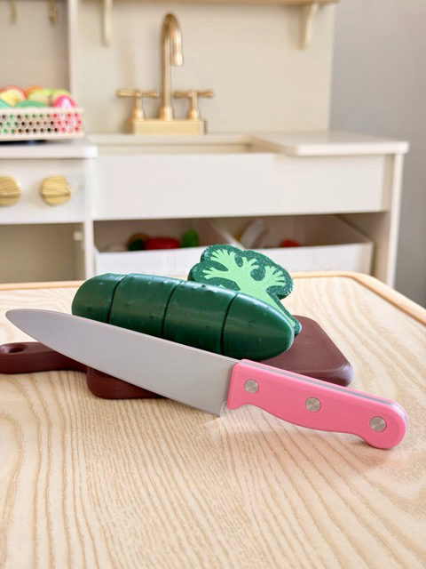 Play Knife - Montessori Pretend Play Tool