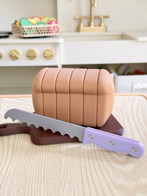 Play Knife - Montessori Pretend Play Tool