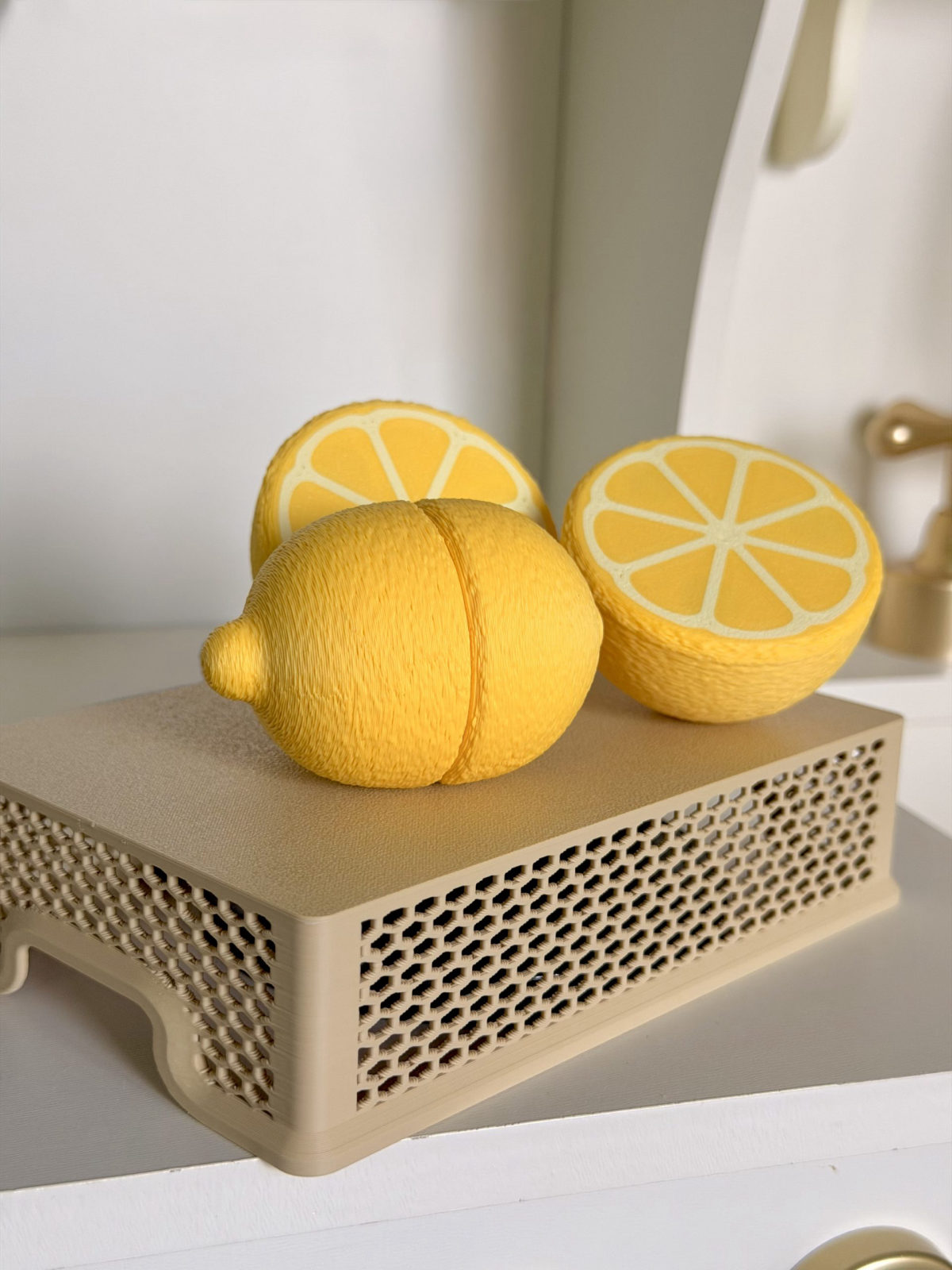 Limão Magnético - Brinquedo Montessori