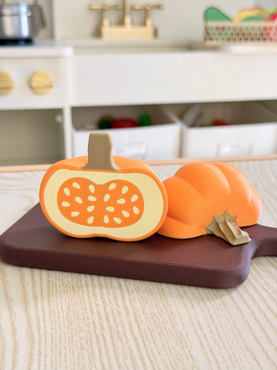 Magnetic Pumpkin - Montessori Toy