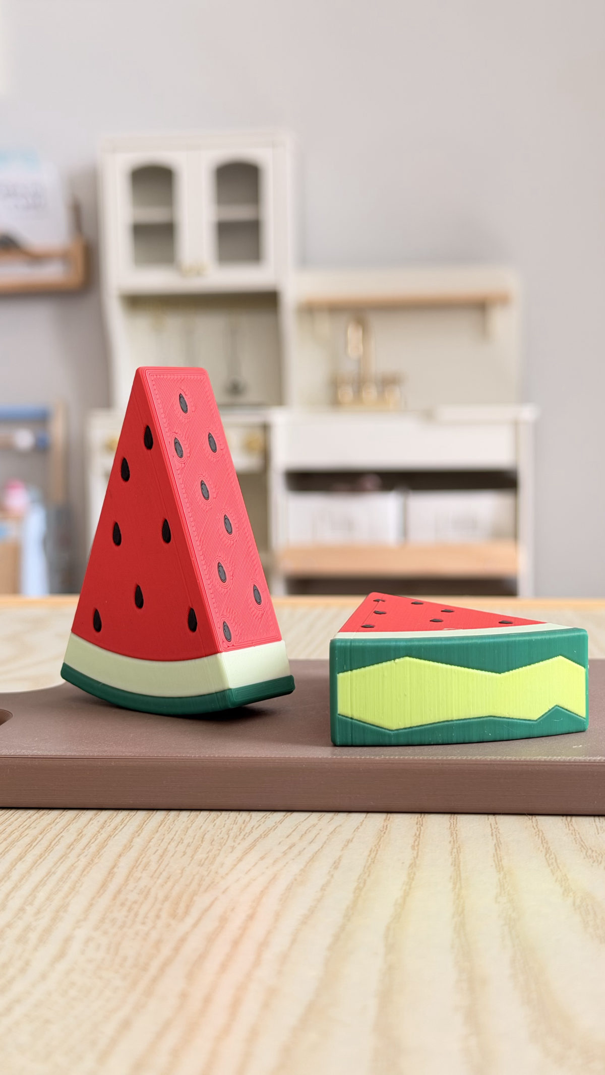Melancia Magnética - Brinquedo Montessori