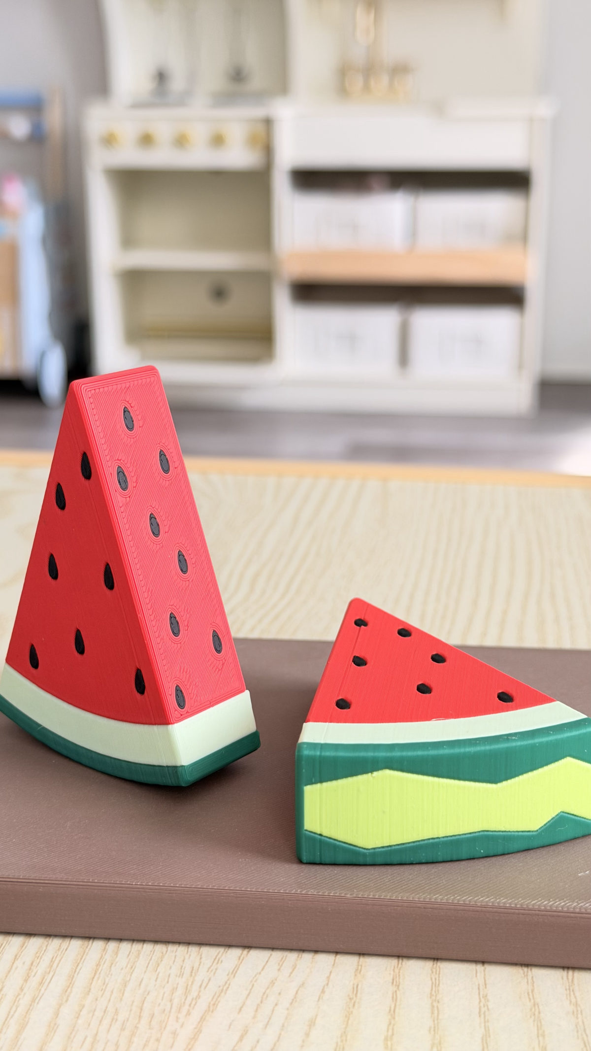 Melancia Magnética - Brinquedo Montessori